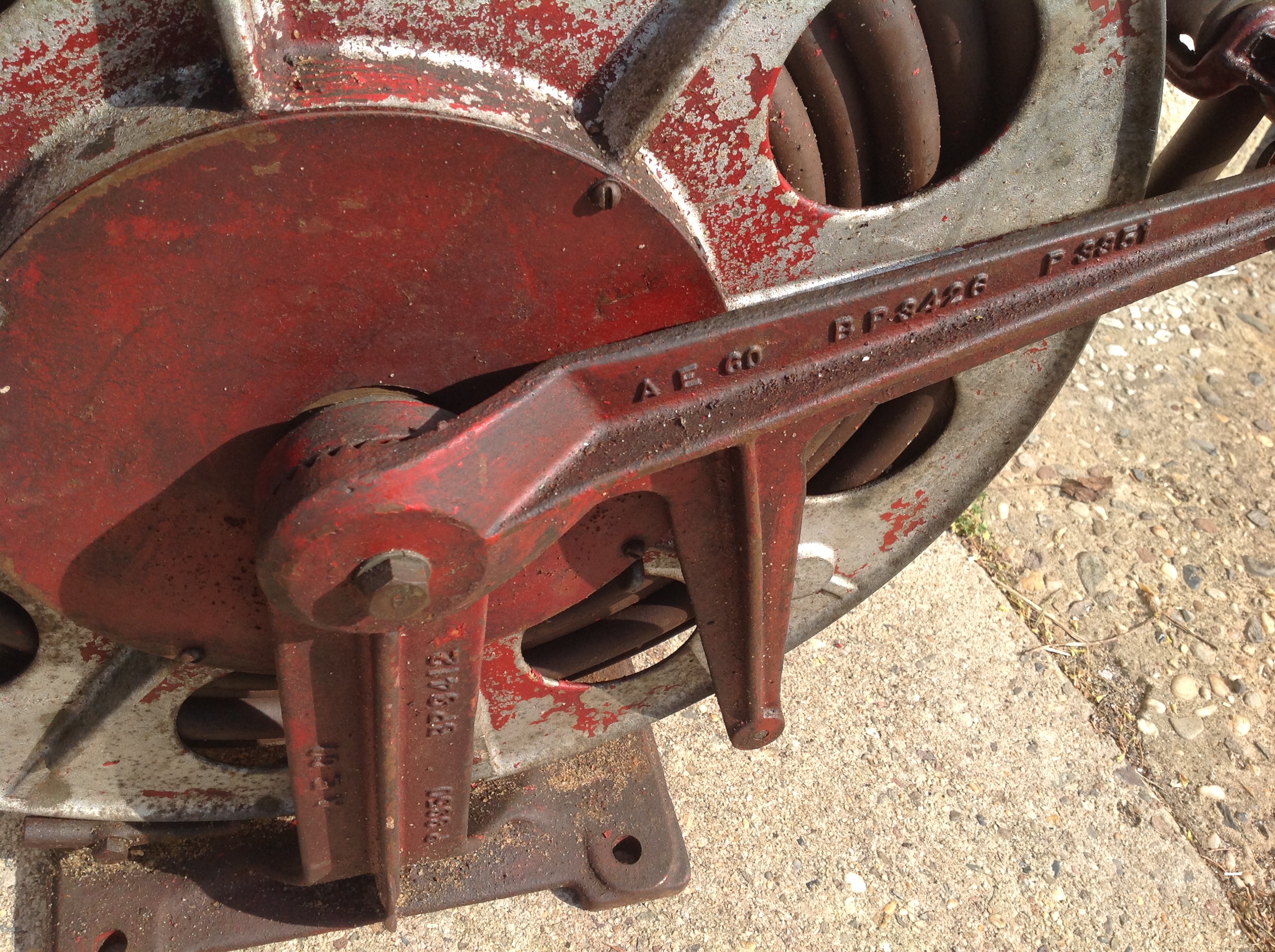 1930's Industrial Gas Station Hose Reel “Appleton Aireel” « Obnoxious  Antiques