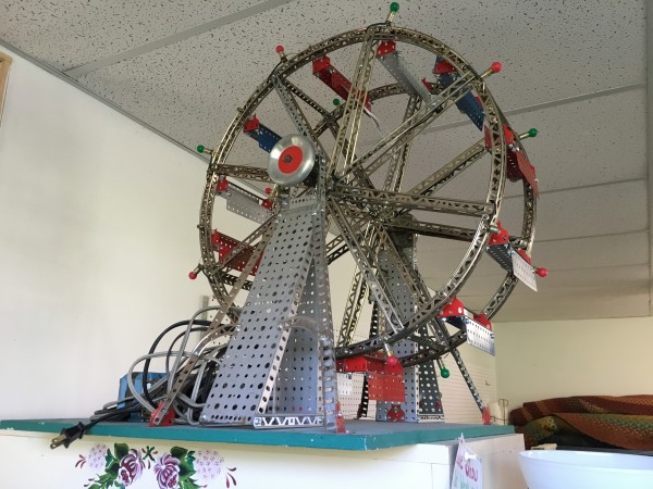 vintage erector set ferris wheel