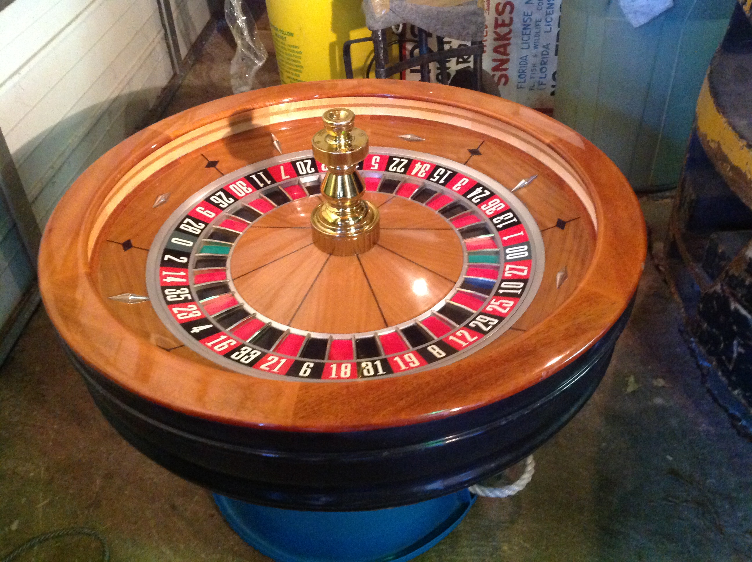 Video roulette wheel fun