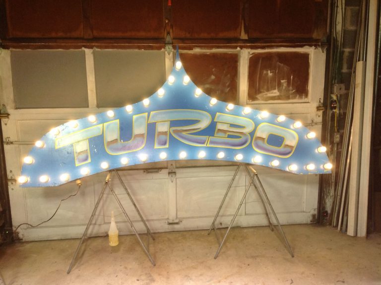 ï»¿Vintage Illuminated Amusement Park Ride Sign Â« Obnoxious Antiques