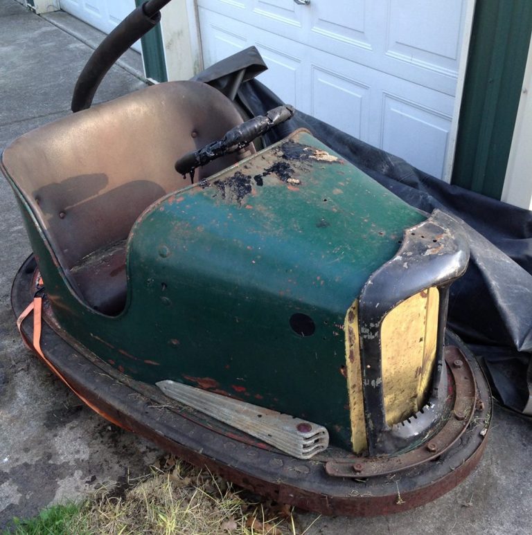 1930’S CARNIVAL AMUSEMENT PARK DODGEM BUMPER CAR « Obnoxious Antiques