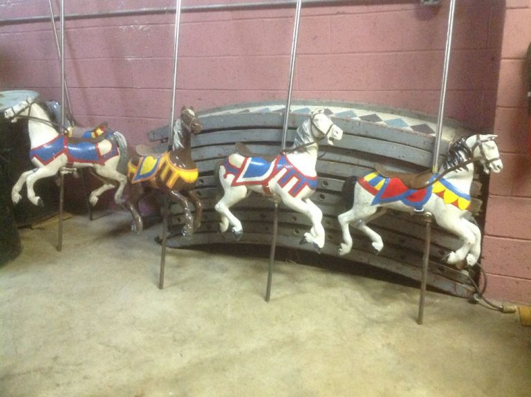 Antique Allan Herschell Merry Go Round Carousel Horses « Obnoxious Antiques