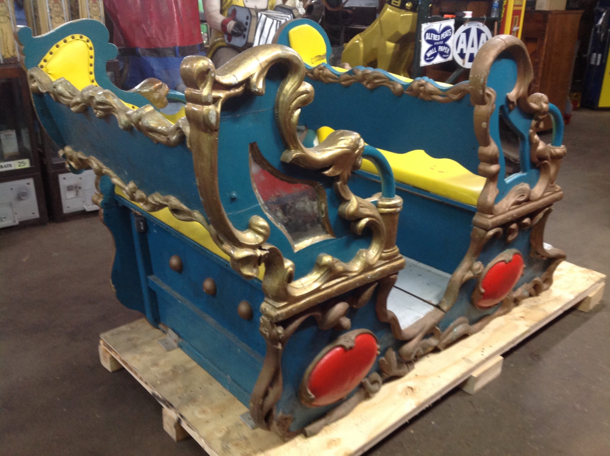 Antique Dentzel Carousel Chariot « Obnoxious Antiques