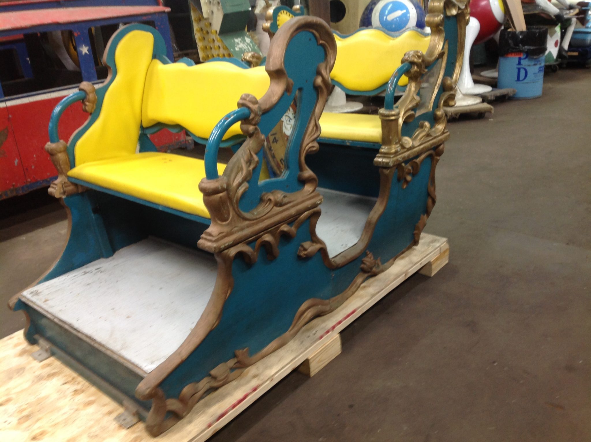 Antique Dentzel Carousel Chariot « Obnoxious Antiques